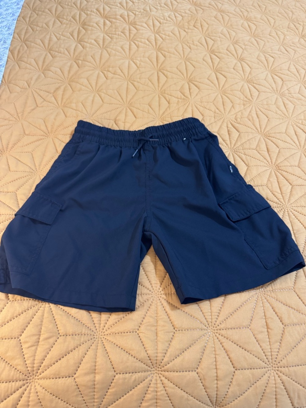 abercrombie kids  Black Cargo Shorts
